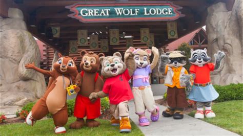 Great wolf lodge mascot names